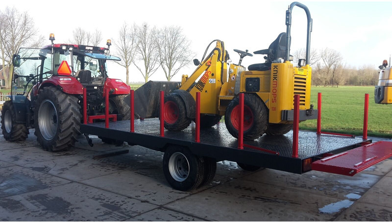 Oprijwagen 10 ton - Trailer flatbed: gambar 1 Oprijwagen 10 ton - Trailer flatbed: gambar 1