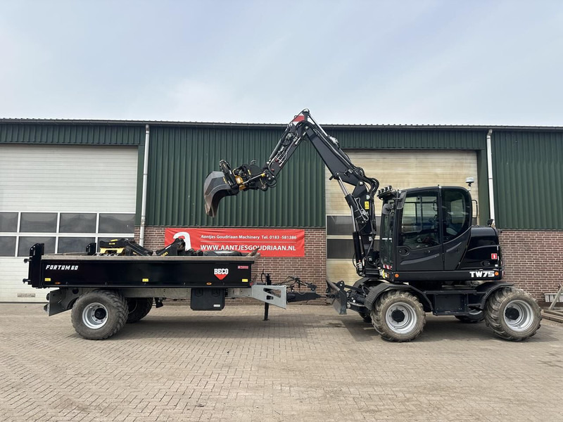 Schaeff TW75 - Ekskavator roda: gambar 1 Schaeff TW75 - Ekskavator roda: gambar 1