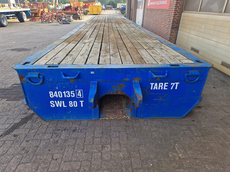 Semi-trailer Zwaartransportwagen 80 ton: gambar 8