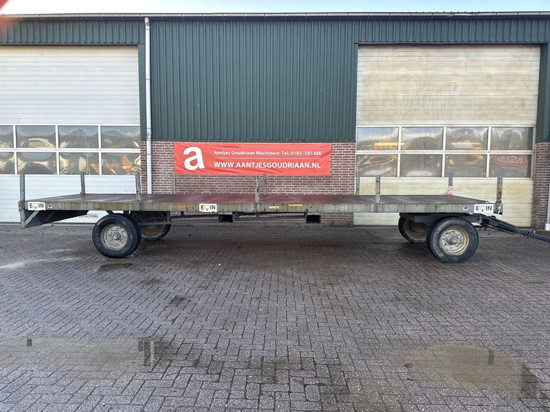 Industrie aanhanger - Gebruikt - Trailer flatbed: gambar 1 Industrie aanhanger - Gebruikt - Trailer flatbed: gambar 1
