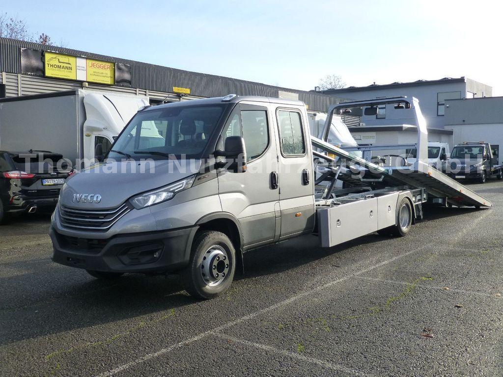 Iveco DAILY 70C18 DoKa Schiebeplateau Luftfed Navi - Mobil derek, Van pengiriman: gambar 1 Iveco DAILY 70C18 DoKa Schiebeplateau Luftfed Navi - Mobil derek, Van pengiriman: gambar 1