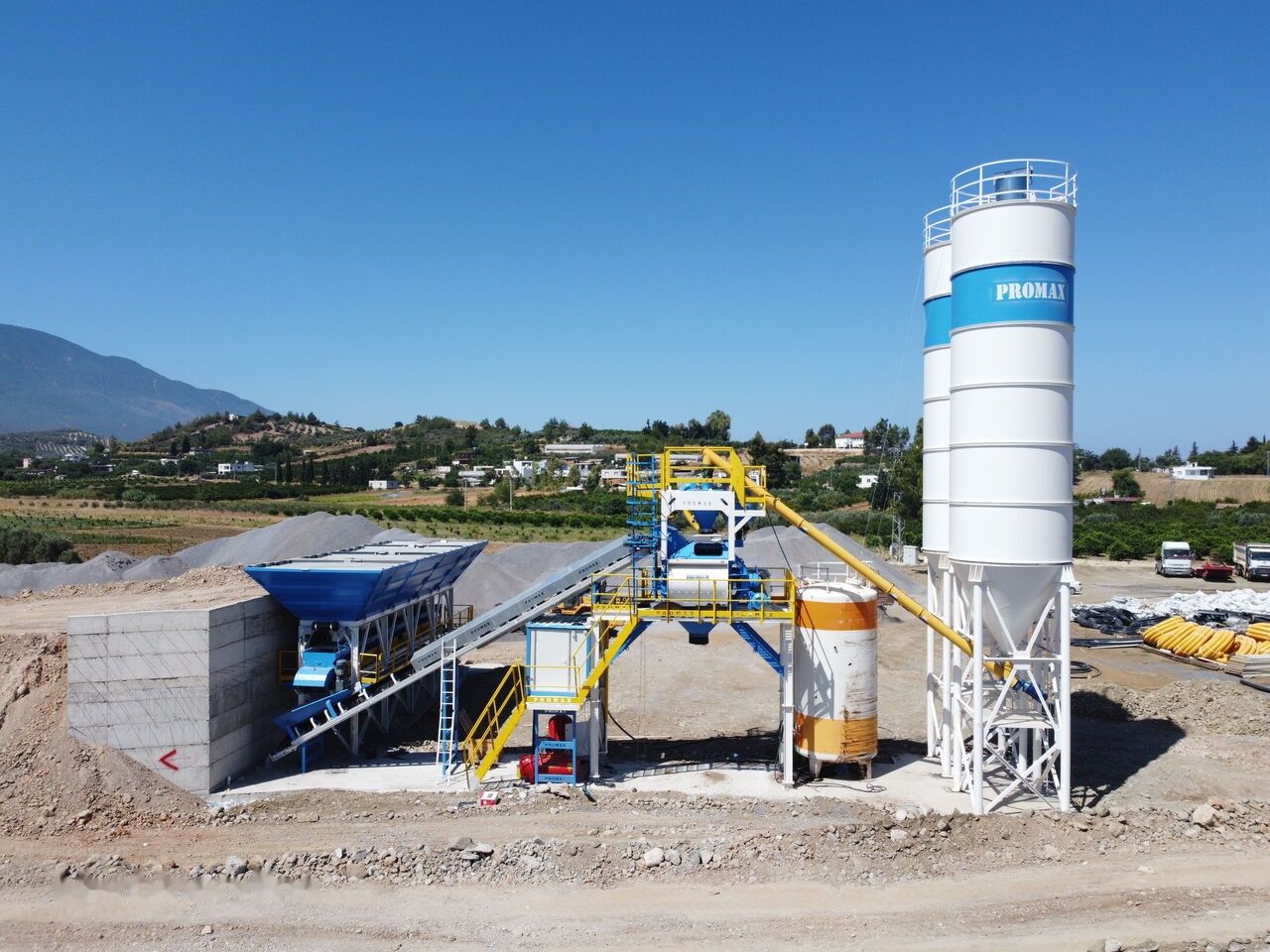 Promax Compact Concrete Batching Plant C100-TWN-LINE (100m3/h) - Pabrik beton: gambar 2 Promax Compact Concrete Batching Plant C100-TWN-LINE (100m3/h) - Pabrik beton: gambar 2