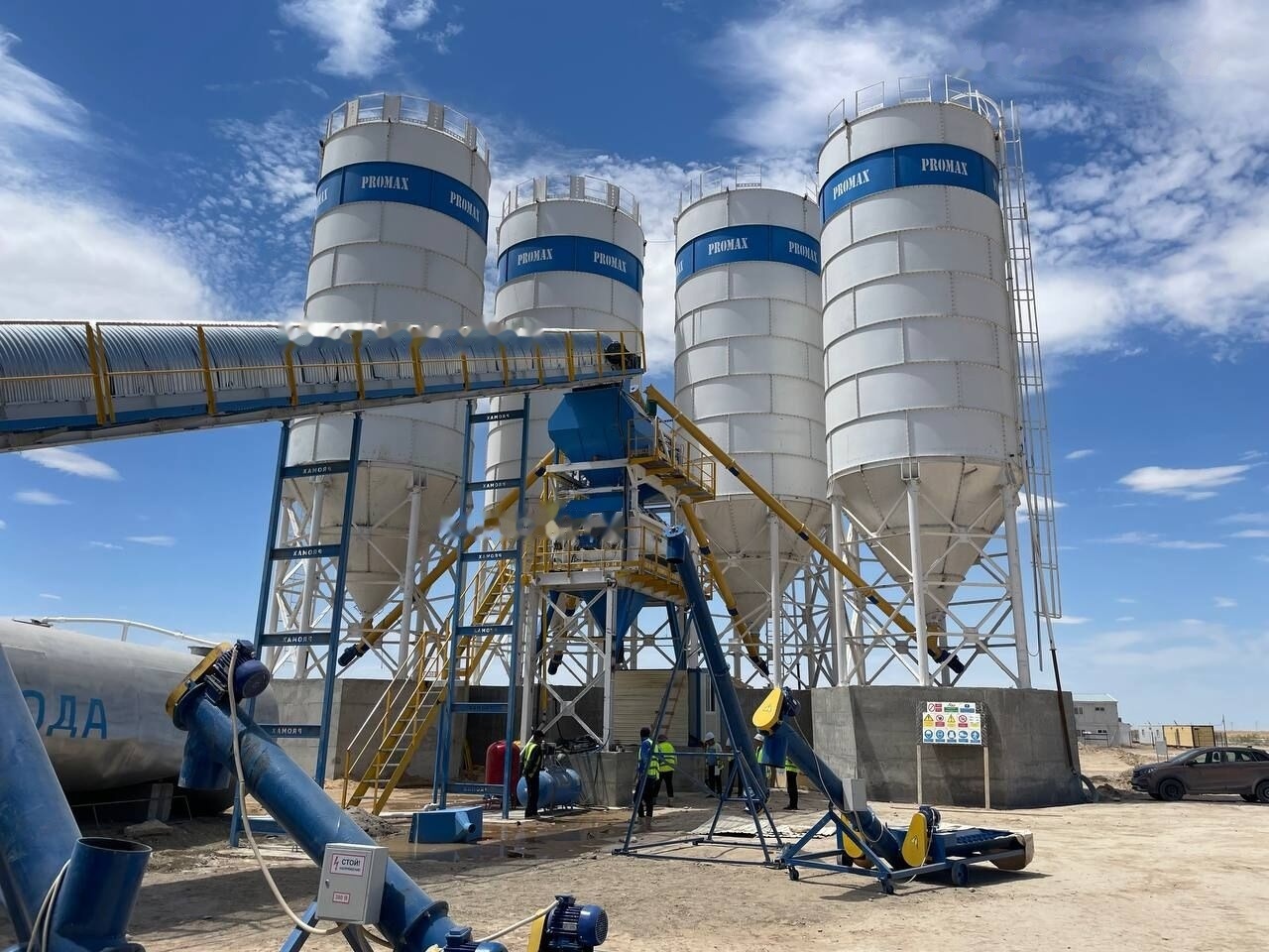 Promax PROMAX cement silo 500 tons - Silo semen: gambar 1 Promax PROMAX cement silo 500 tons - Silo semen: gambar 1