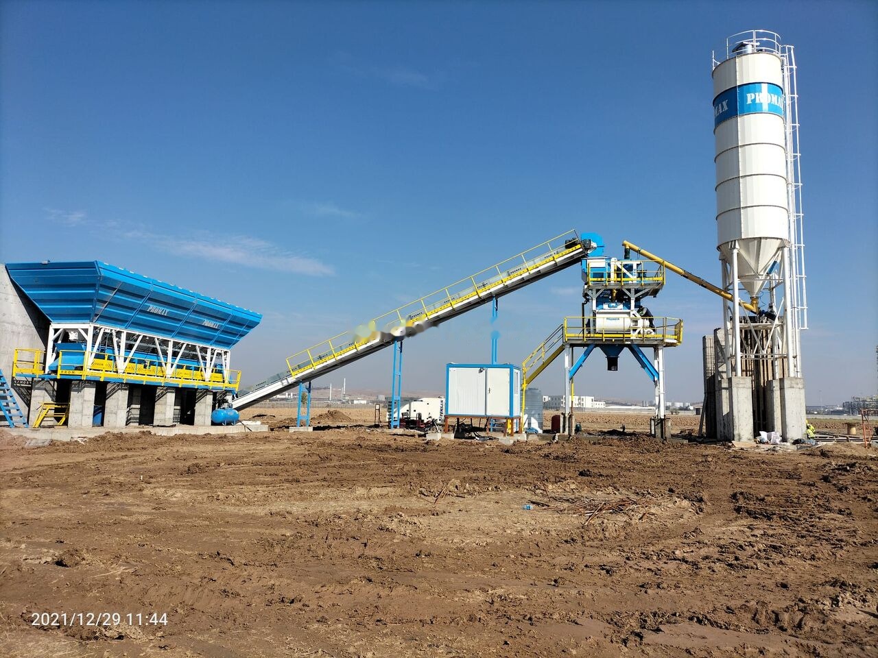 Promax Stationary Concrete Batching Plant S100 TWN (100m³/h) - Pabrik beton: gambar 3 Promax Stationary Concrete Batching Plant S100 TWN (100m³/h) - Pabrik beton: gambar 3
