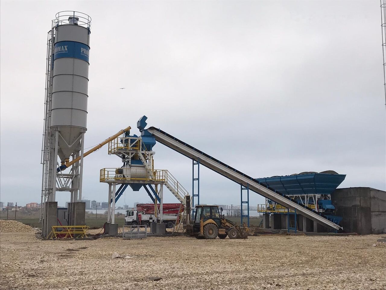 Promax Stationary Concrete Batching Plant S100 TWN (100m³/h) - Pabrik beton: gambar 4 Promax Stationary Concrete Batching Plant S100 TWN (100m³/h) - Pabrik beton: gambar 4