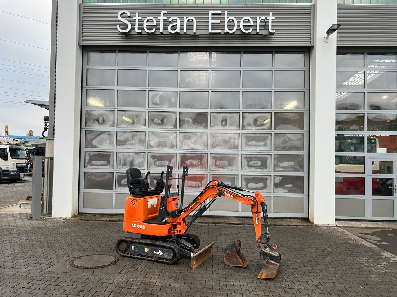 Atlas AC08B / 2022 / nur 1.011h / TL / GL - Ekskavator mini: gambar 1 Atlas AC08B / 2022 / nur 1.011h / TL / GL - Ekskavator mini: gambar 1