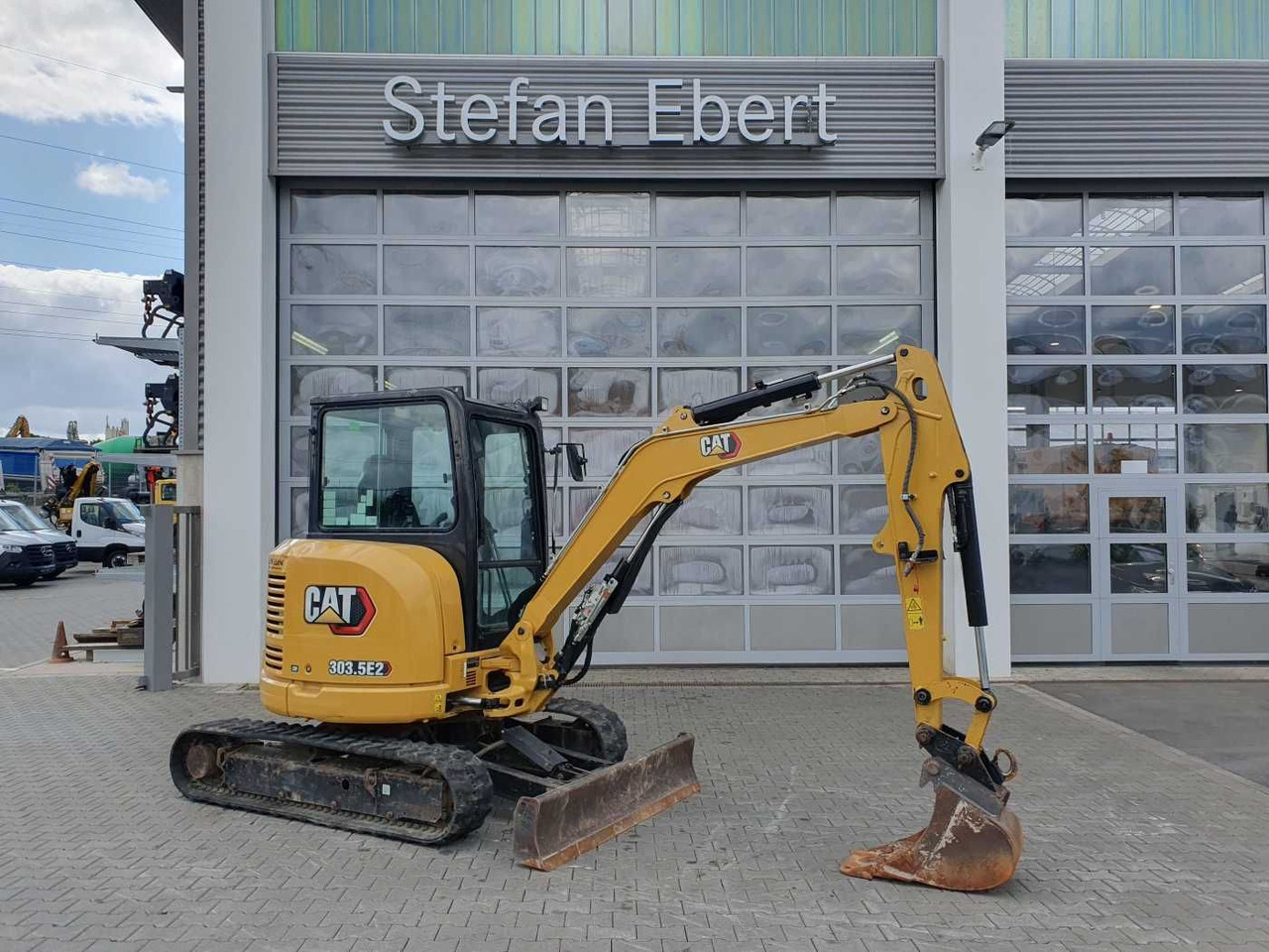CAT 303.5E2CR / nur 2.107h! / 1x Tieflöffel / 2021 - Ekskavator mini: gambar 1 CAT 303.5E2CR / nur 2.107h! / 1x Tieflöffel / 2021 - Ekskavator mini: gambar 1