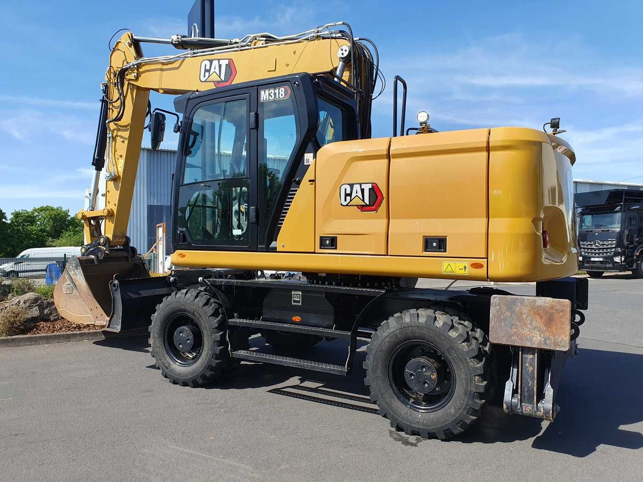 CAT M318 / 2022 / nur 286h! / Tieflöffel / Pratzen - Ekskavator roda: gambar 3 CAT M318 / 2022 / nur 286h! / Tieflöffel / Pratzen - Ekskavator roda: gambar 3