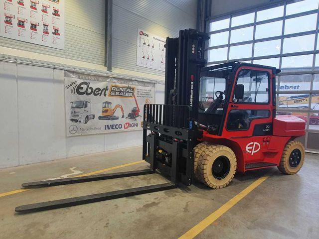 EP Equipment EFL 702 / 7T / Triplex: 5,40m / ZVG - Forklift listrik: gambar 1 EP Equipment EFL 702 / 7T / Triplex: 5,40m / ZVG - Forklift listrik: gambar 1