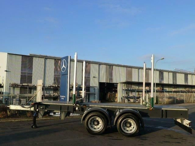 Ebert KHZA 18 Tandem-Kurzholz-Anhänger NEU - Trailer pengangkut kayu: gambar 2 Ebert KHZA 18 Tandem-Kurzholz-Anhänger NEU - Trailer pengangkut kayu: gambar 2