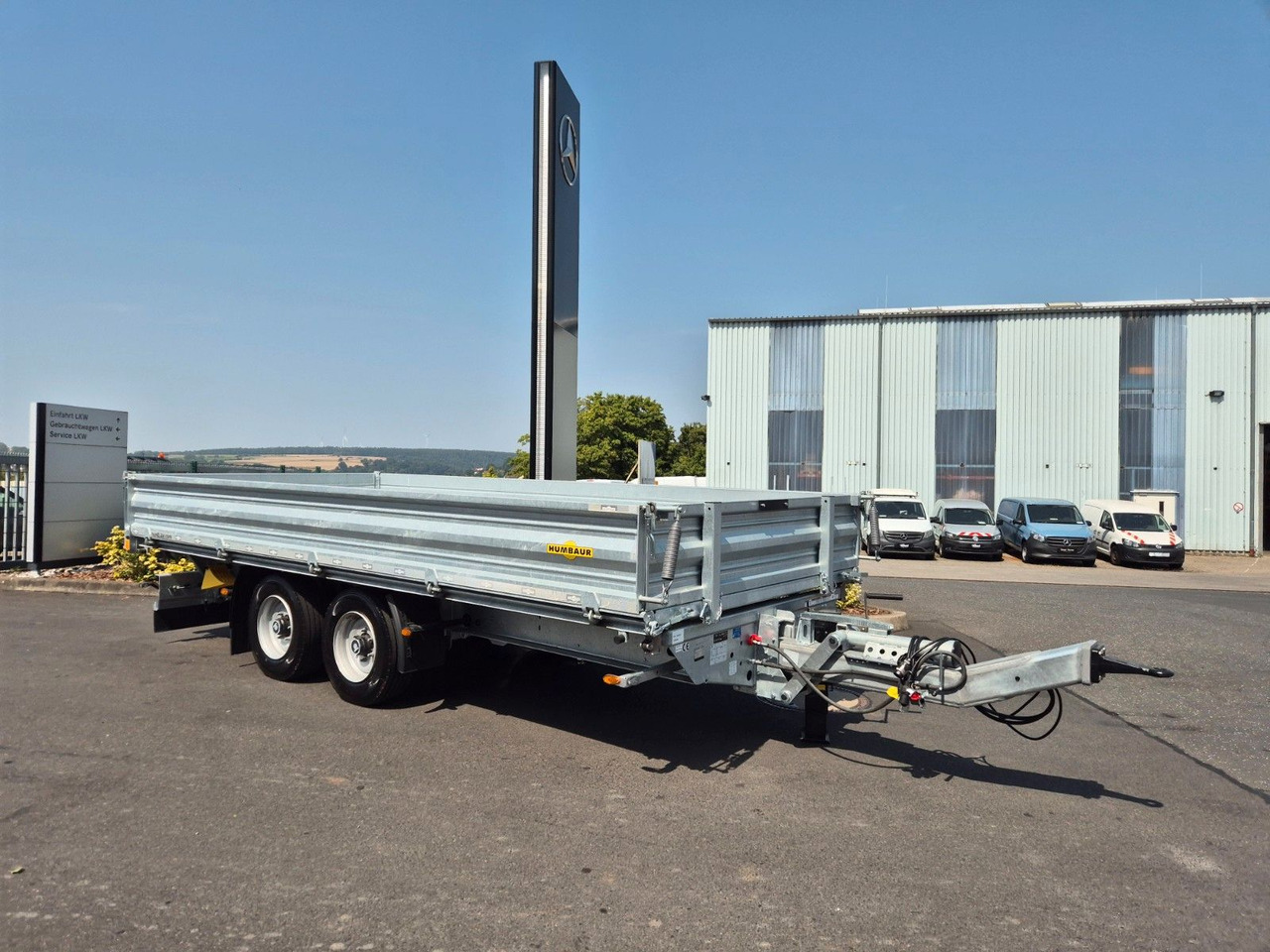 Humbaur HTK 115524 Dreiseitenkipper vollverzinkt - Trailer jungkit: gambar 5 Humbaur HTK 115524 Dreiseitenkipper vollverzinkt - Trailer jungkit: gambar 5