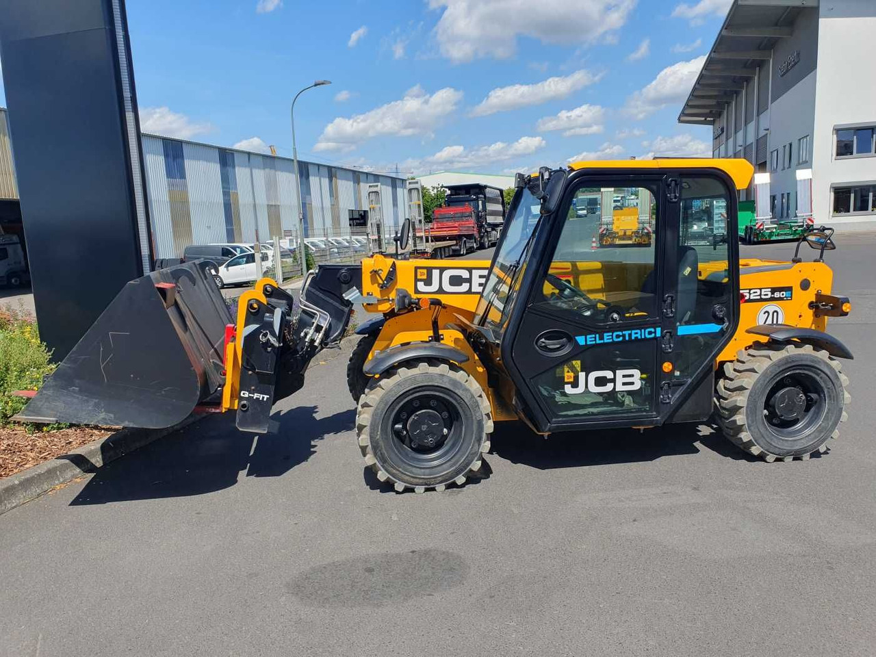JCB 525-60E / Elektro / 2022 / nur 176h / Gabel - Telehandler: gambar 2 JCB 525-60E / Elektro / 2022 / nur 176h / Gabel - Telehandler: gambar 2