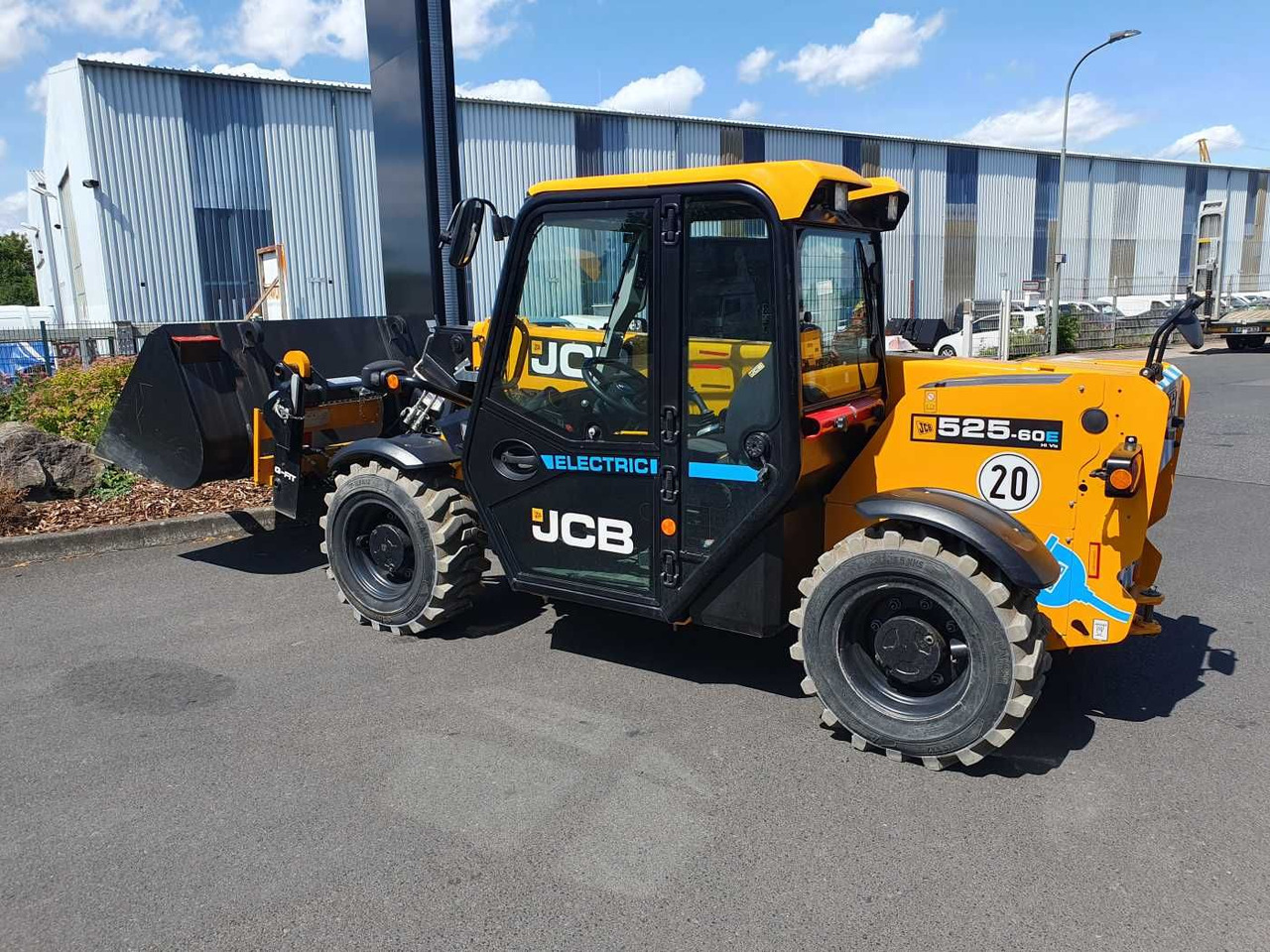 JCB 525-60E / Elektro / 2022 / nur 176h / Gabel - Telehandler: gambar 4 JCB 525-60E / Elektro / 2022 / nur 176h / Gabel - Telehandler: gambar 4