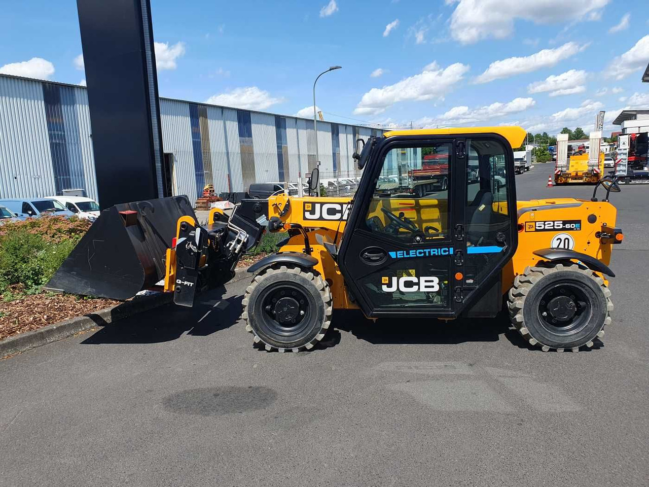 JCB 525-60E / Elektro / 2022 / nur 176h / Gabel - Telehandler: gambar 3 JCB 525-60E / Elektro / 2022 / nur 176h / Gabel - Telehandler: gambar 3