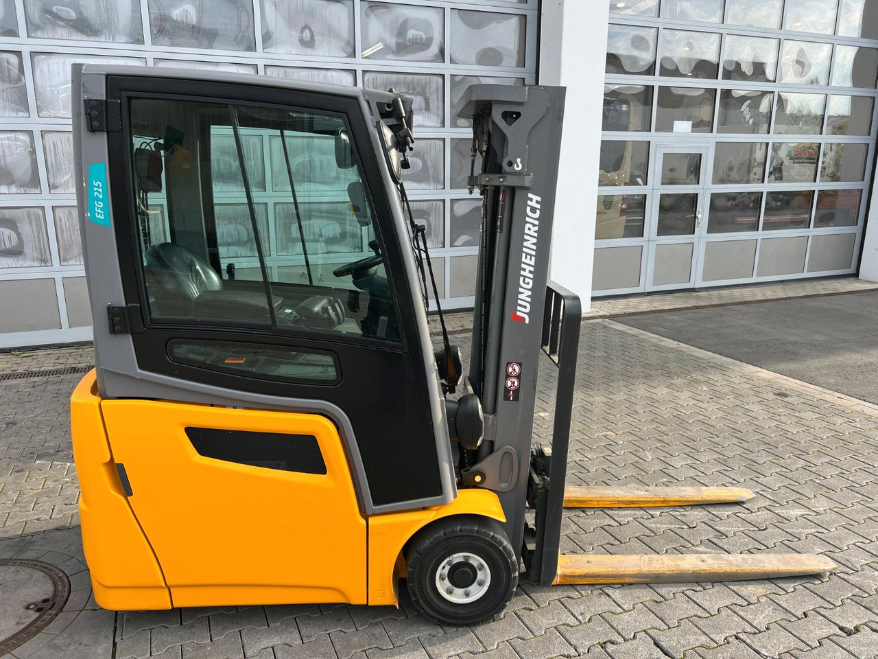 Jungheinrich EFG 215 / Triplex: 4.25m! / SS / 4.029h - Forklift listrik: gambar 3 Jungheinrich EFG 215 / Triplex: 4.25m! / SS / 4.029h - Forklift listrik: gambar 3