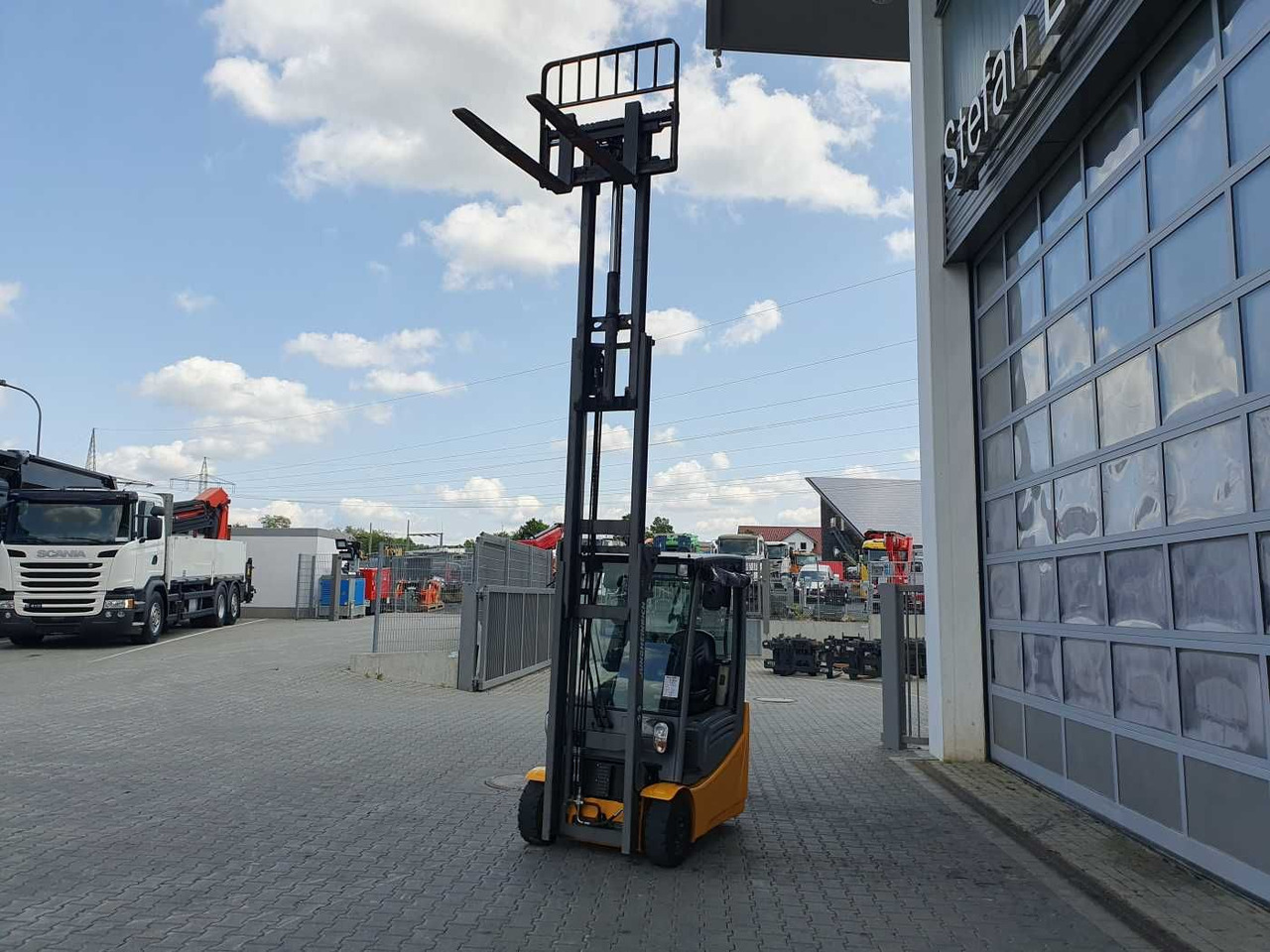 Forklift listrik Jungheinrich EFG 215 / Triplex: 4.25m! / SS / nur 2.184h!: gambar 10