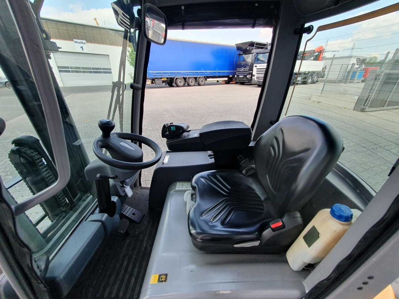 Forklift listrik Jungheinrich EFG 215 / Triplex: 4.25m! / SS / nur 2.184h!: gambar 12