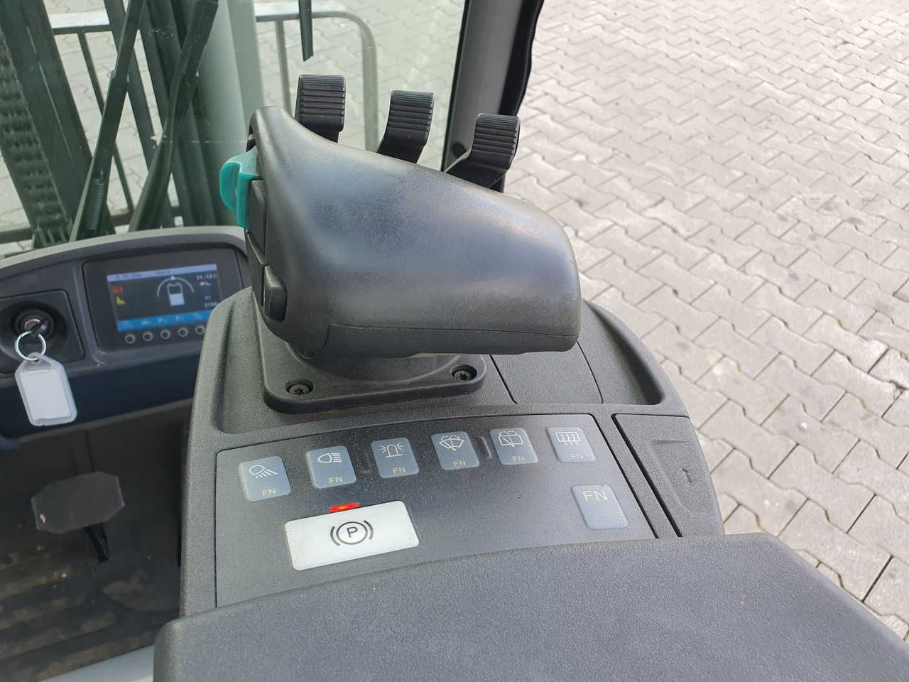 Forklift listrik Jungheinrich EFG 215 / Triplex: 4.25m! / SS / nur 2.184h!: gambar 13