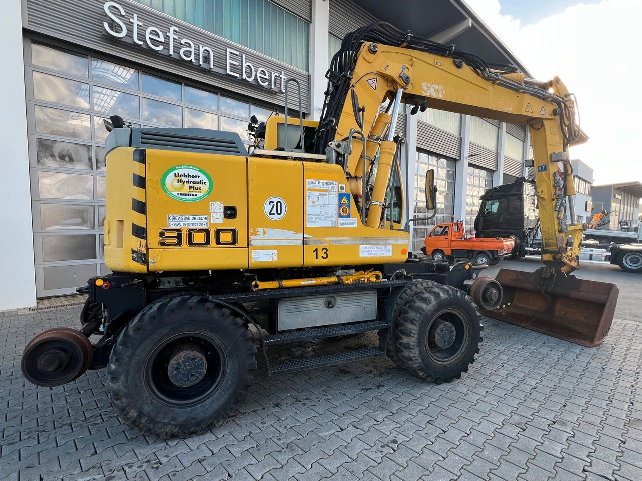 Liebherr A 900 C ZW Litronic / 19.393 h / 2011 - Ekskavator roda: gambar 2 Liebherr A 900 C ZW Litronic / 19.393 h / 2011 - Ekskavator roda: gambar 2