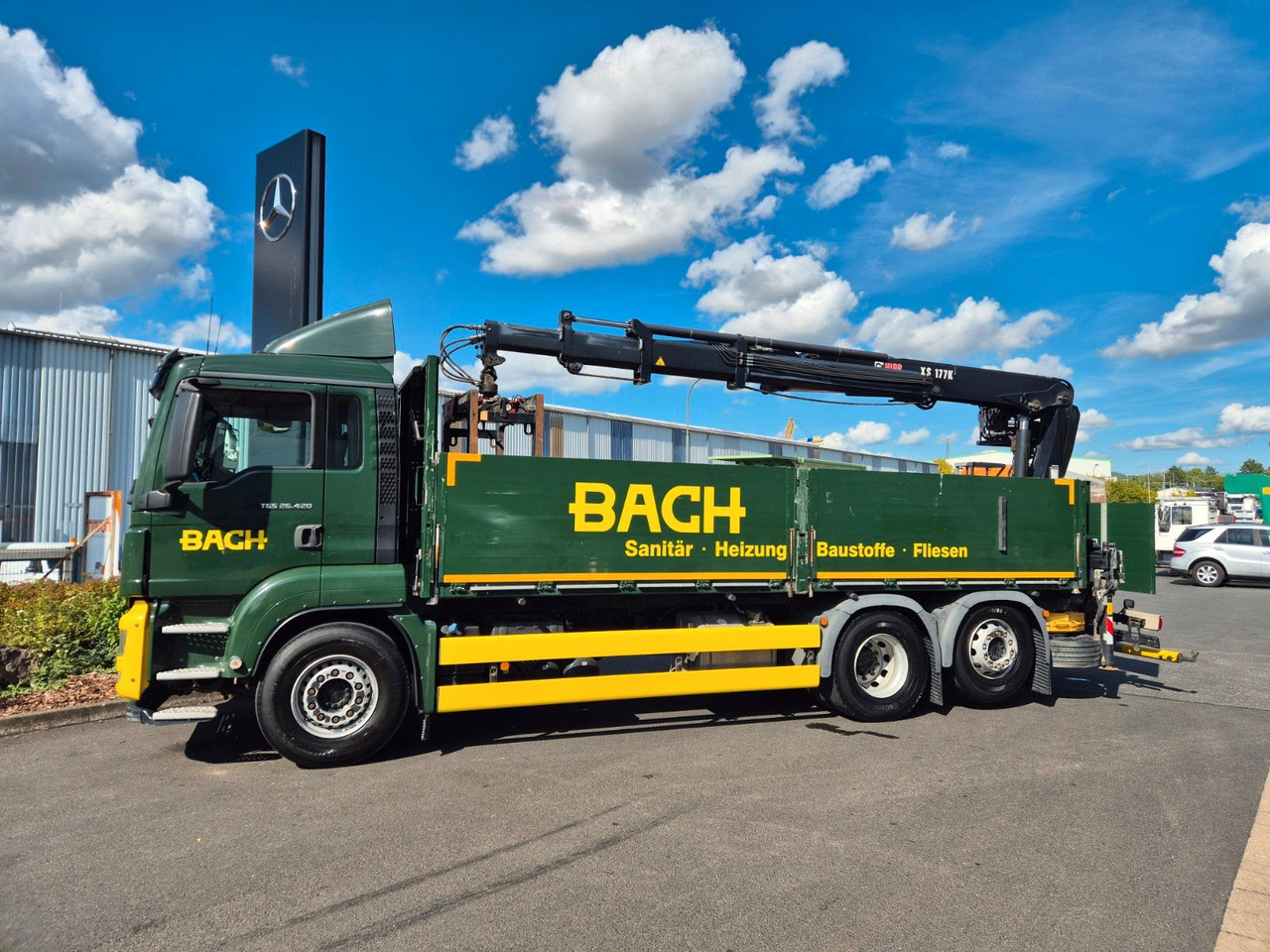 MAN TGS 26.420 6x2-4 LL Hiab 177K PRO 2 Stück - Truk derek: gambar 4 MAN TGS 26.420 6x2-4 LL Hiab 177K PRO 2 Stück - Truk derek: gambar 4