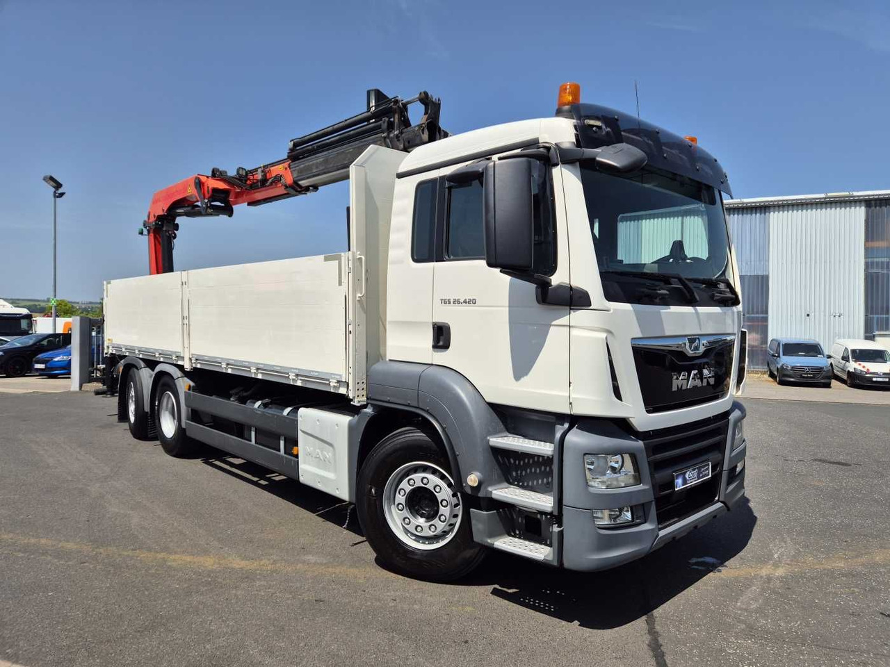 MAN TGS 26.420 6x2-4 LL Palfinger PK 22002-EH B Funk - Truk derek: gambar 3 MAN TGS 26.420 6x2-4 LL Palfinger PK 22002-EH B Funk - Truk derek: gambar 3