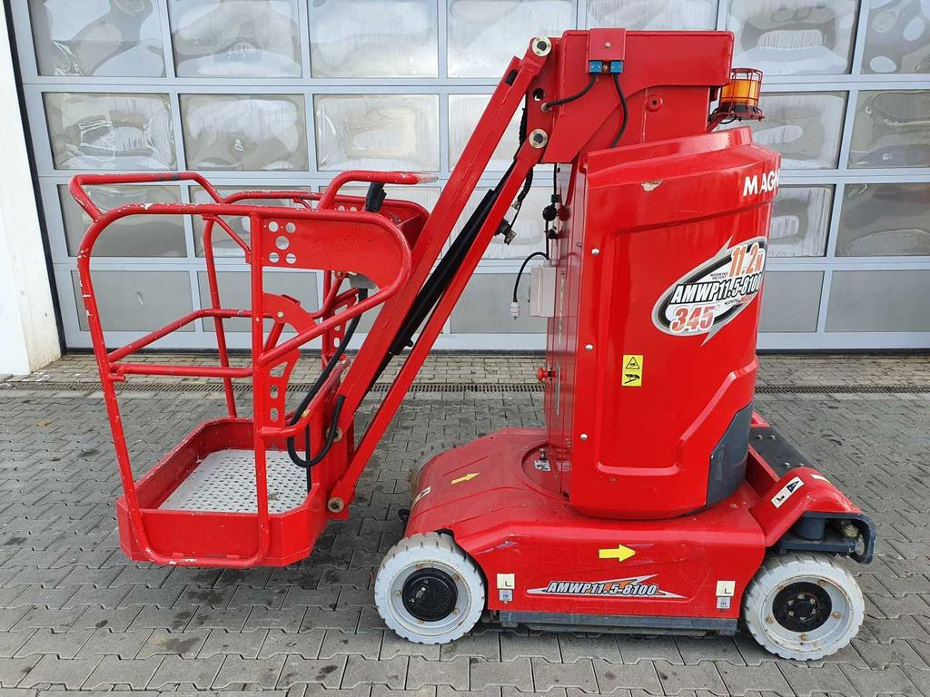 Magni AMWP 11.5-8100 / MJP11.5AC / 11,2m / 179h! - Lift tiang vertikal: gambar 2 Magni AMWP 11.5-8100 / MJP11.5AC / 11,2m / 179h! - Lift tiang vertikal: gambar 2