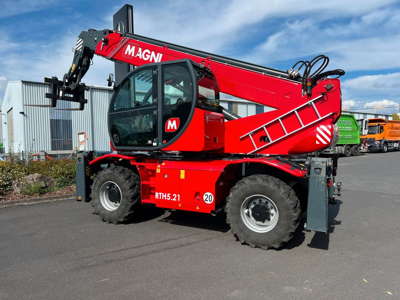 Magni RTH 5.21 Roto / Funk / Gabel / nur 419h - Telehandler: gambar 2 Magni RTH 5.21 Roto / Funk / Gabel / nur 419h - Telehandler: gambar 2
