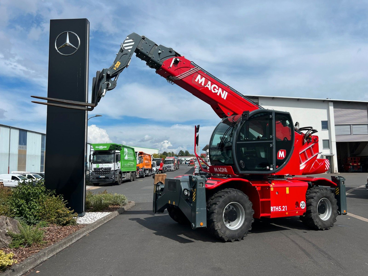 Magni RTH 5.21 Roto / Funk / Gabel / nur 462h - Telehandler: gambar 1 Magni RTH 5.21 Roto / Funk / Gabel / nur 462h - Telehandler: gambar 1