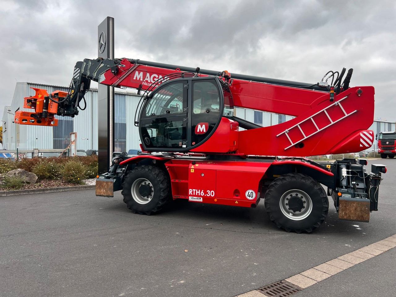 Magni RTH 6.30 SH / Fällkran / Westtech CS750 - Telehandler: gambar 4 Magni RTH 6.30 SH / Fällkran / Westtech CS750 - Telehandler: gambar 4