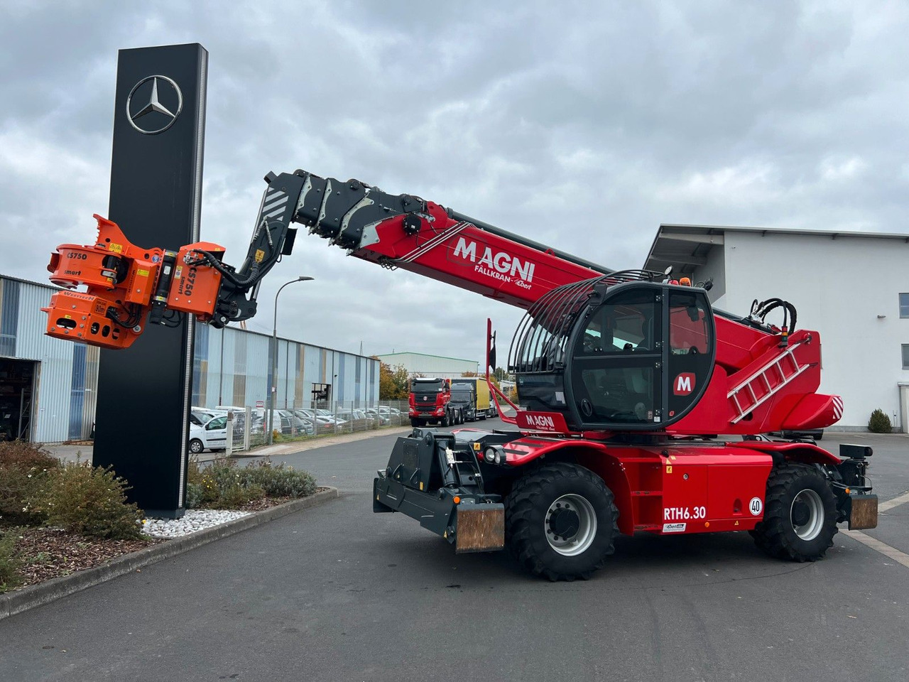 Magni RTH 6.30 SH / Fällkran / Westtech CS750 - Telehandler: gambar 1 Magni RTH 6.30 SH / Fällkran / Westtech CS750 - Telehandler: gambar 1