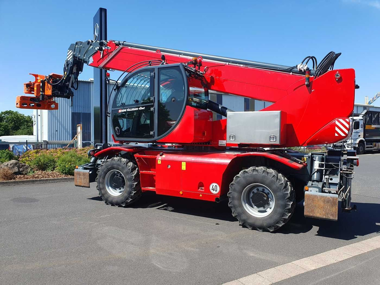 Magni RTH 6.30 SH / Fällkran / nur 559h / 2022 - Wheel loader: gambar 3 Magni RTH 6.30 SH / Fällkran / nur 559h / 2022 - Wheel loader: gambar 3