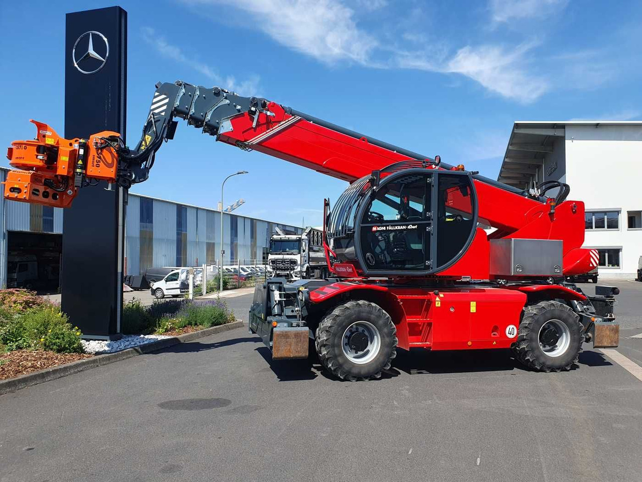 Magni RTH 6.30 SH / Fällkran / nur 559h / 2022 - Telehandler: gambar 2 Magni RTH 6.30 SH / Fällkran / nur 559h / 2022 - Telehandler: gambar 2