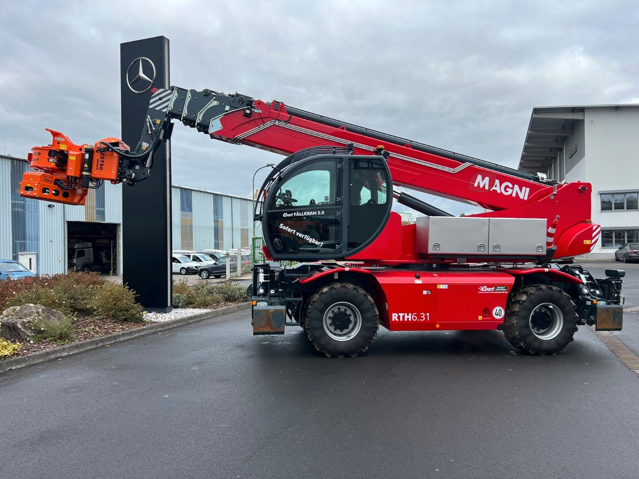 Magni RTH 6.31 SH / Fällkran 2 / Westtech CS750 - Telehandler: gambar 2 Magni RTH 6.31 SH / Fällkran 2 / Westtech CS750 - Telehandler: gambar 2