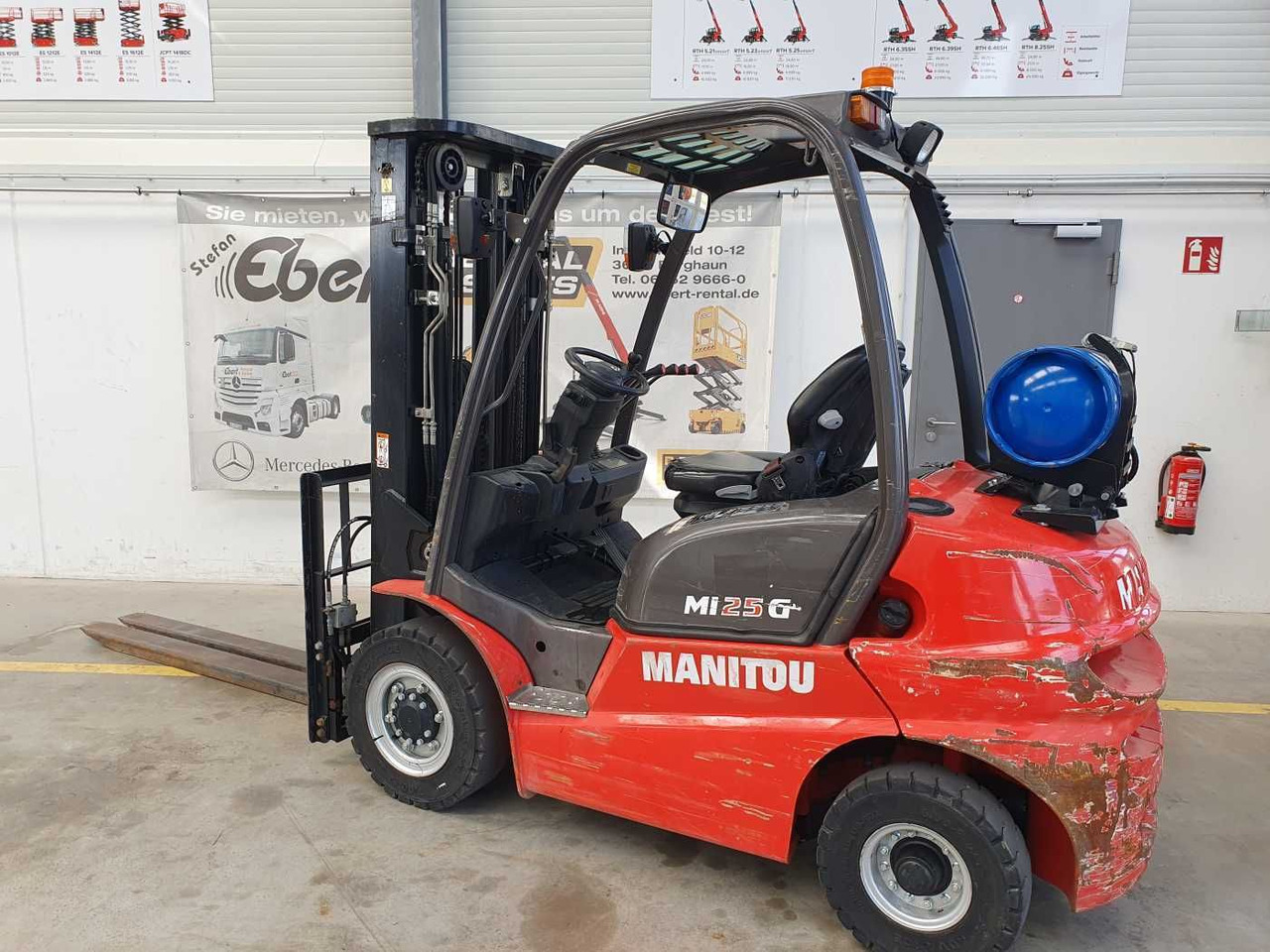 Manitou MI 25 G / Triplex: 4.70m / nur 1.976h! / SS - Forklift: gambar 5 Manitou MI 25 G / Triplex: 4.70m / nur 1.976h! / SS - Forklift: gambar 5