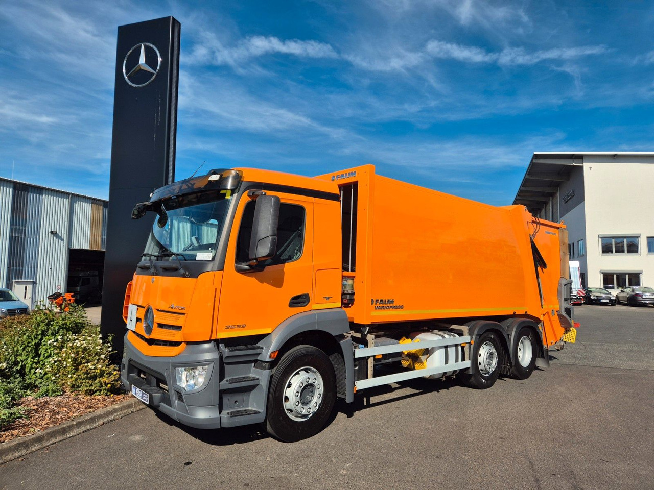 Mercedes-Benz Actros 2533 L Faun Variopress II524 V19 Zoeller - Truk sampah: gambar 4 Mercedes-Benz Actros 2533 L Faun Variopress II524 V19 Zoeller - Truk sampah: gambar 4
