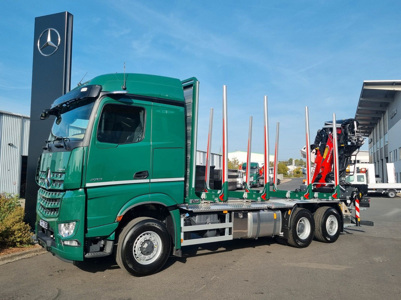 Mercedes-Benz Arocs 2551 L 6x2/4 HAD Palfinger Epsilon TZ12 - Truk logging, Truk derek: gambar 2 Mercedes-Benz Arocs 2551 L 6x2/4 HAD Palfinger Epsilon TZ12 - Truk logging, Truk derek: gambar 2