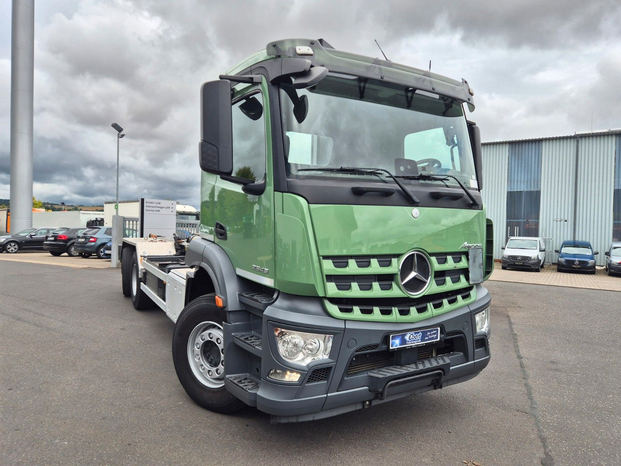 Mercedes-Benz Arocs 2643 L 6x2-4 Meiller RS 21.65 Funk AHK - Hook lift: gambar 4 Mercedes-Benz Arocs 2643 L 6x2-4 Meiller RS 21.65 Funk AHK - Hook lift: gambar 4
