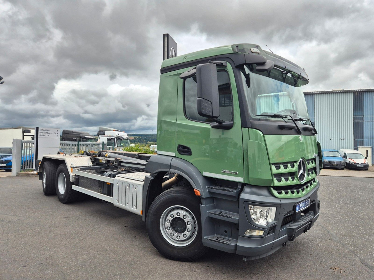 Mercedes-Benz Arocs 2643 L 6x2-4 Meiller RS 21.65 Funk AHK - Hook lift: gambar 2 Mercedes-Benz Arocs 2643 L 6x2-4 Meiller RS 21.65 Funk AHK - Hook lift: gambar 2