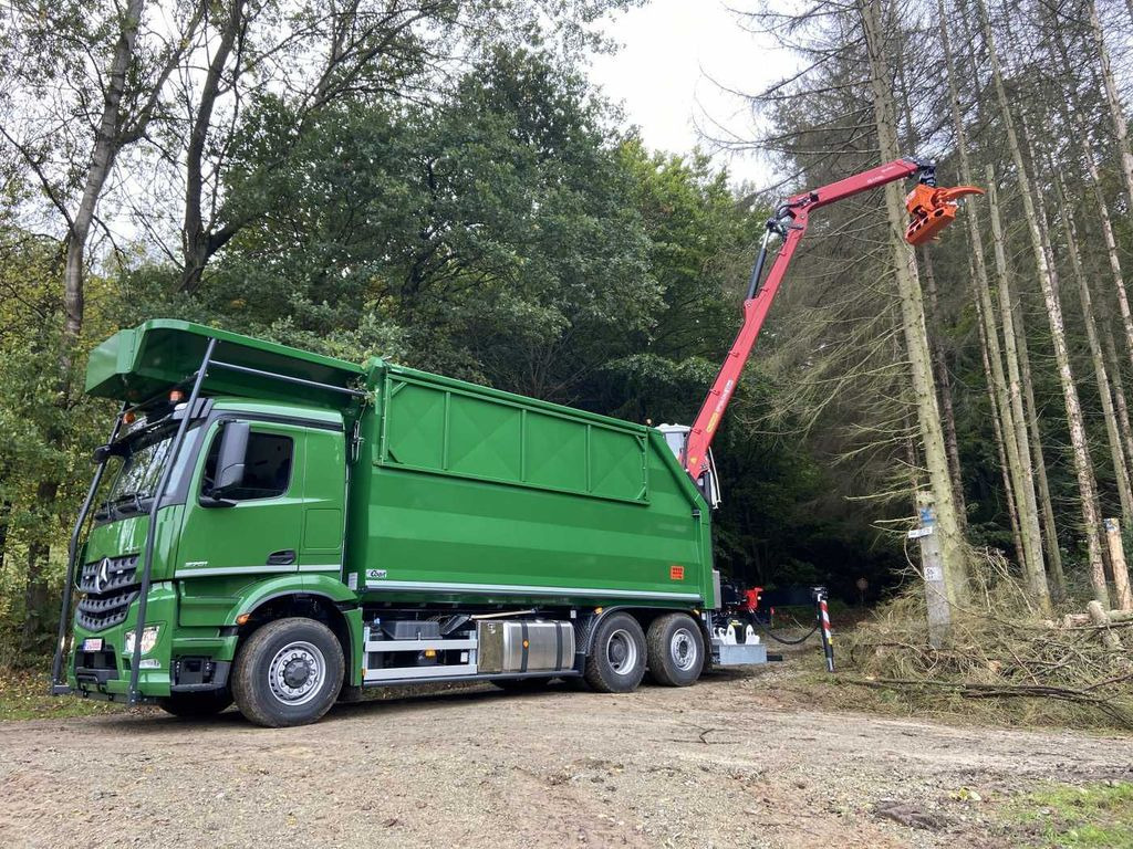 Mercedes-Benz Arocs 2751L HAD + Q170L (11,5m!) -EBERT-Fäll-LKW - Truk logging, Truk derek: gambar 2 Mercedes-Benz Arocs 2751L HAD + Q170L (11,5m!) -EBERT-Fäll-LKW - Truk logging, Truk derek: gambar 2