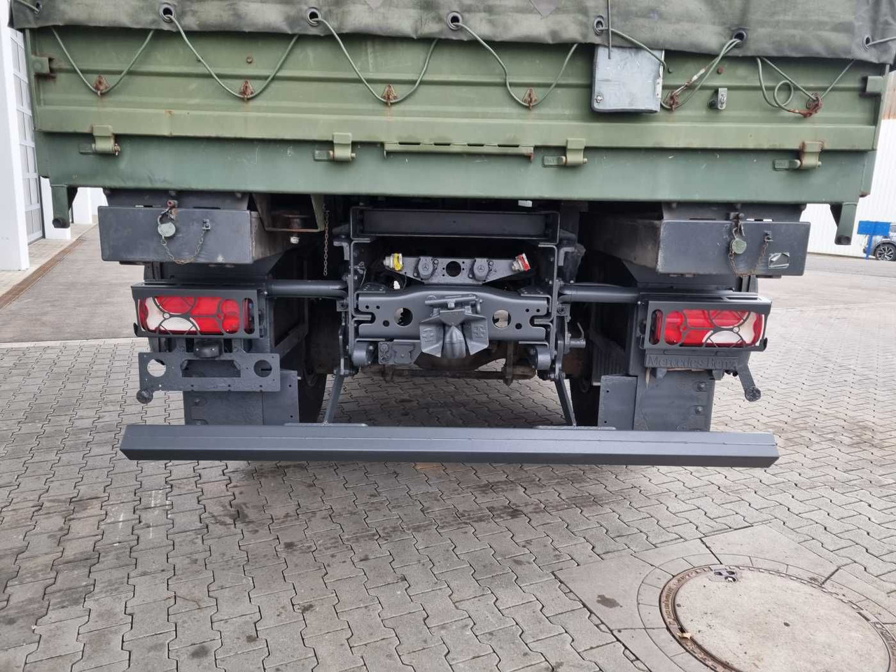 Truk flatbed Mercedes-Benz Axor 1829 A 4x4 Pritsche/Plane 10 Stück: gambar 9