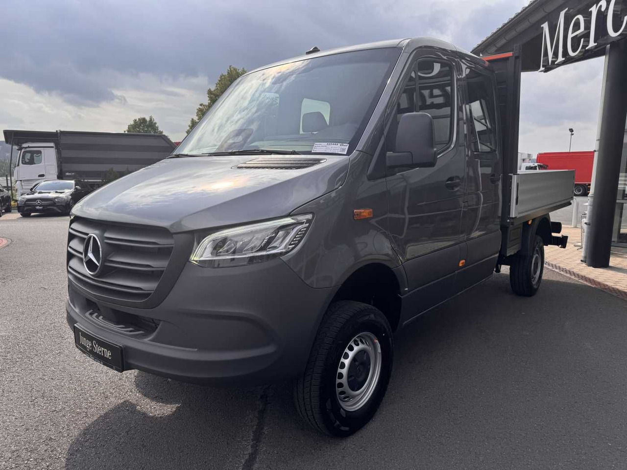 Mercedes-Benz Sprinter 319 CDI 4x4 DoKa AHK3,5 Klima Kamera - Van flatbed, Van kombi: gambar 3 Mercedes-Benz Sprinter 319 CDI 4x4 DoKa AHK3,5 Klima Kamera - Van flatbed, Van kombi: gambar 3