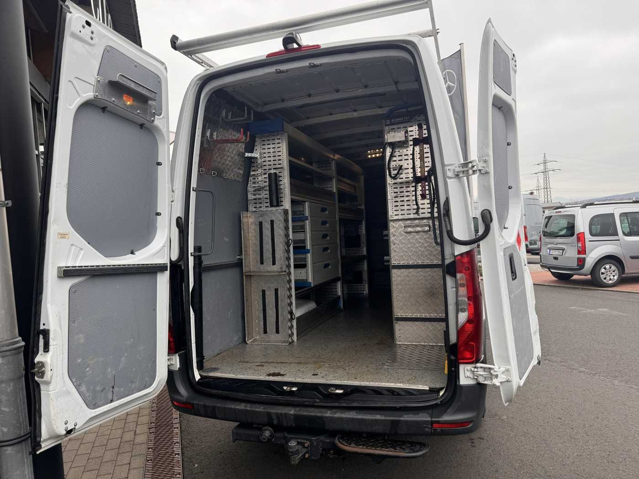 Van panel Mercedes-Benz Sprinter 516 CDI Werkstatt/Regal AHK3,5to Klima: gambar 8