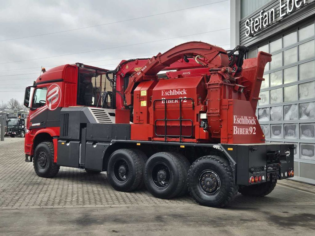 Mercedes-Benz TUROX 8x8 Eschlböck Biber 92 Holzhacker / 1.512h - Truk logging: gambar 3 Mercedes-Benz TUROX 8x8 Eschlböck Biber 92 Holzhacker / 1.512h - Truk logging: gambar 3