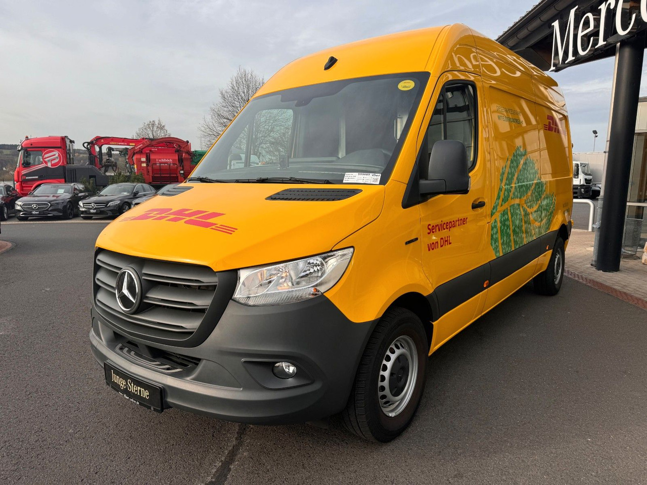 Mercedes-Benz eSprinter 312 DHL Regal KEP-Ausbau - Van panel, Van listrik: gambar 3 Mercedes-Benz eSprinter 312 DHL Regal KEP-Ausbau - Van panel, Van listrik: gambar 3