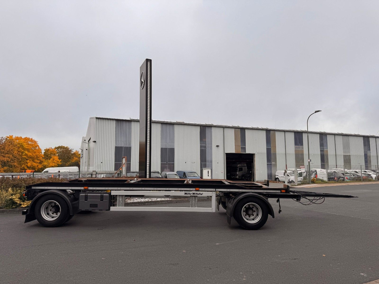 Müller-Mitteltal RA-T 18,0 Containerfahrgestell - Trailer sasis: gambar 4 Müller-Mitteltal RA-T 18,0 Containerfahrgestell - Trailer sasis: gambar 4