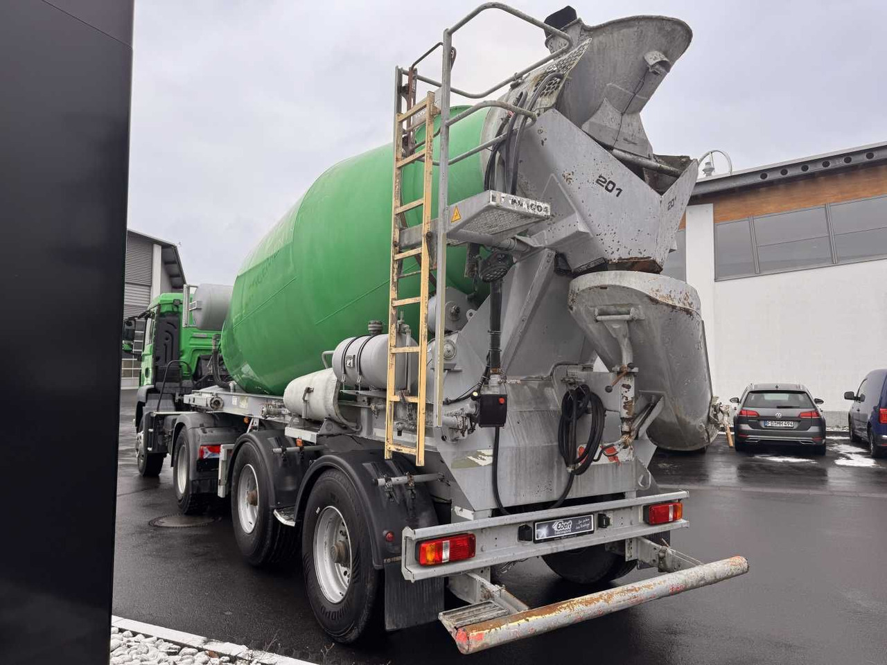 Semi-trailer mixer beton Müller-Mitteltal SF32BM/BT Liebherr HTM1004 10m³ BPW Liftachse: gambar 11 Semi-trailer mixer beton Müller-Mitteltal SF32BM/BT Liebherr HTM1004 10m³ BPW Liftachse: gambar 11