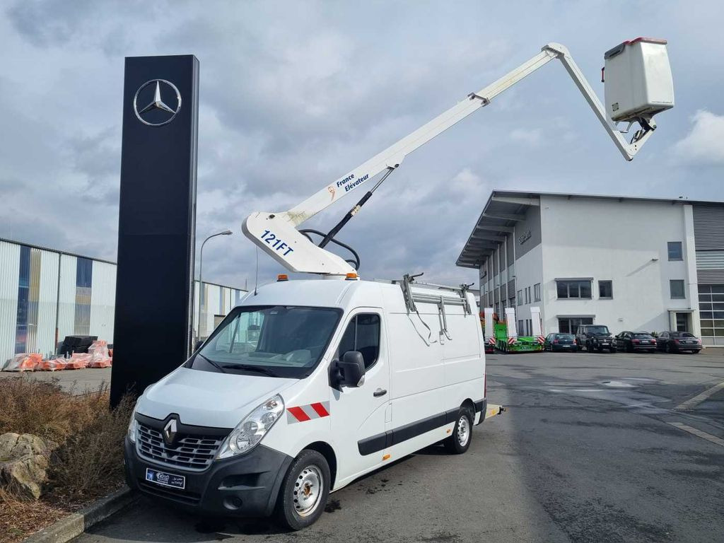 Renault Master 2.3 dCi / France Elevateur 121FT, 12m Renault Master 2.3 dCi / France Elevateur 121FT, 12m - Platform udara yang dipasang di truk, Van pengiriman: gambar 1 Renault Master 2.3 dCi / France Elevateur 121FT, 12m Renault Master 2.3 dCi / France Elevateur 121FT, 12m - Platform udara yang dipasang di truk, Van pengiriman: gambar 1