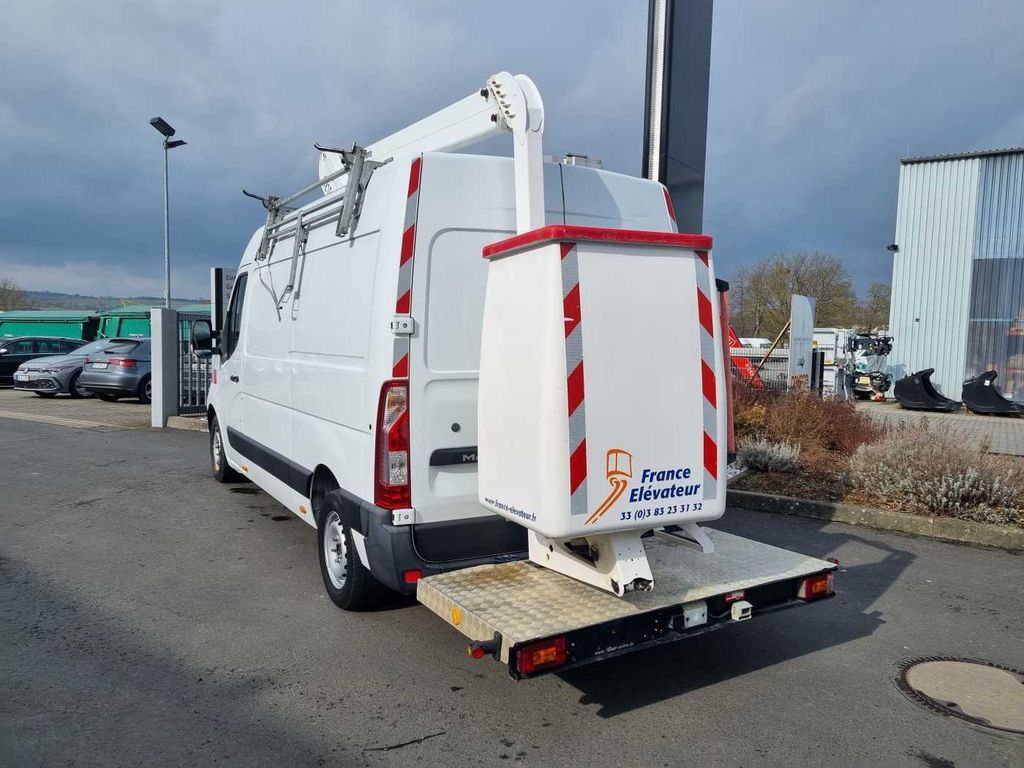 Renault Master 2.3 dCi / France Elevateur 121FT, 12m Renault Master 2.3 dCi / France Elevateur 121FT, 12m - Platform udara yang dipasang di truk, Van pengiriman: gambar 4 Renault Master 2.3 dCi / France Elevateur 121FT, 12m Renault Master 2.3 dCi / France Elevateur 121FT, 12m - Platform udara yang dipasang di truk, Van pengiriman: gambar 4
