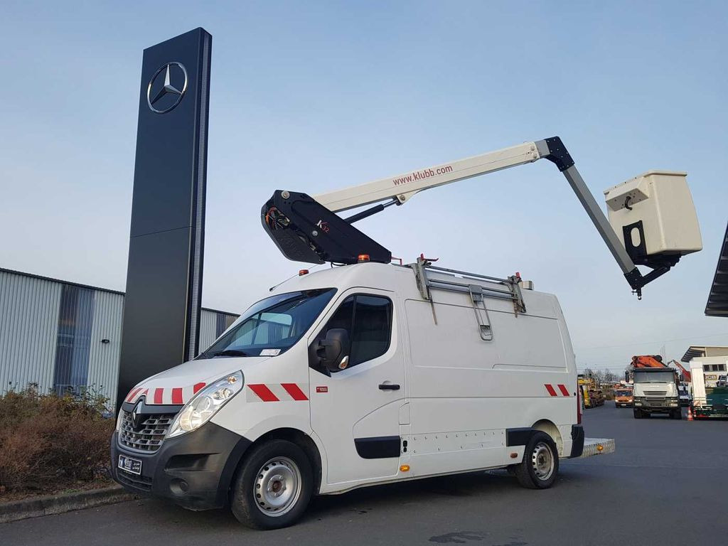 Renault Master 2.3 dCi / KLUBB K32, 12,5m - Platform udara yang dipasang di truk, Van pengiriman: gambar 1 Renault Master 2.3 dCi / KLUBB K32, 12,5m - Platform udara yang dipasang di truk, Van pengiriman: gambar 1
