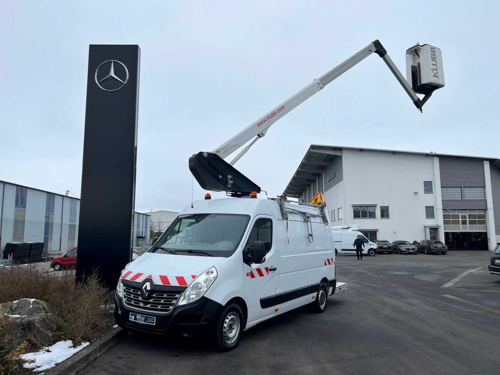 Renault Master 2.3 dCi / KLUBB K32, 12,5m - Platform udara yang dipasang di truk, Van pengiriman: gambar 1 Renault Master 2.3 dCi / KLUBB K32, 12,5m - Platform udara yang dipasang di truk, Van pengiriman: gambar 1
